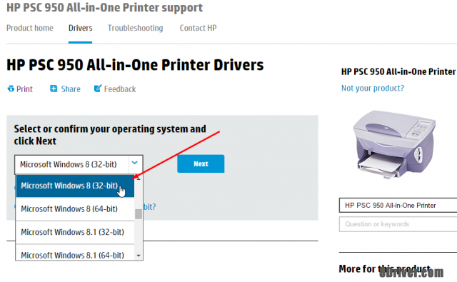 install hp psc 1350 printer driver windows 10